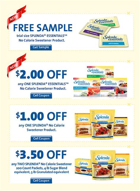 coupons for splenda printable.